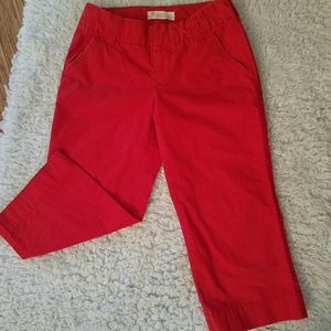 Gap sz 1 chinos red
